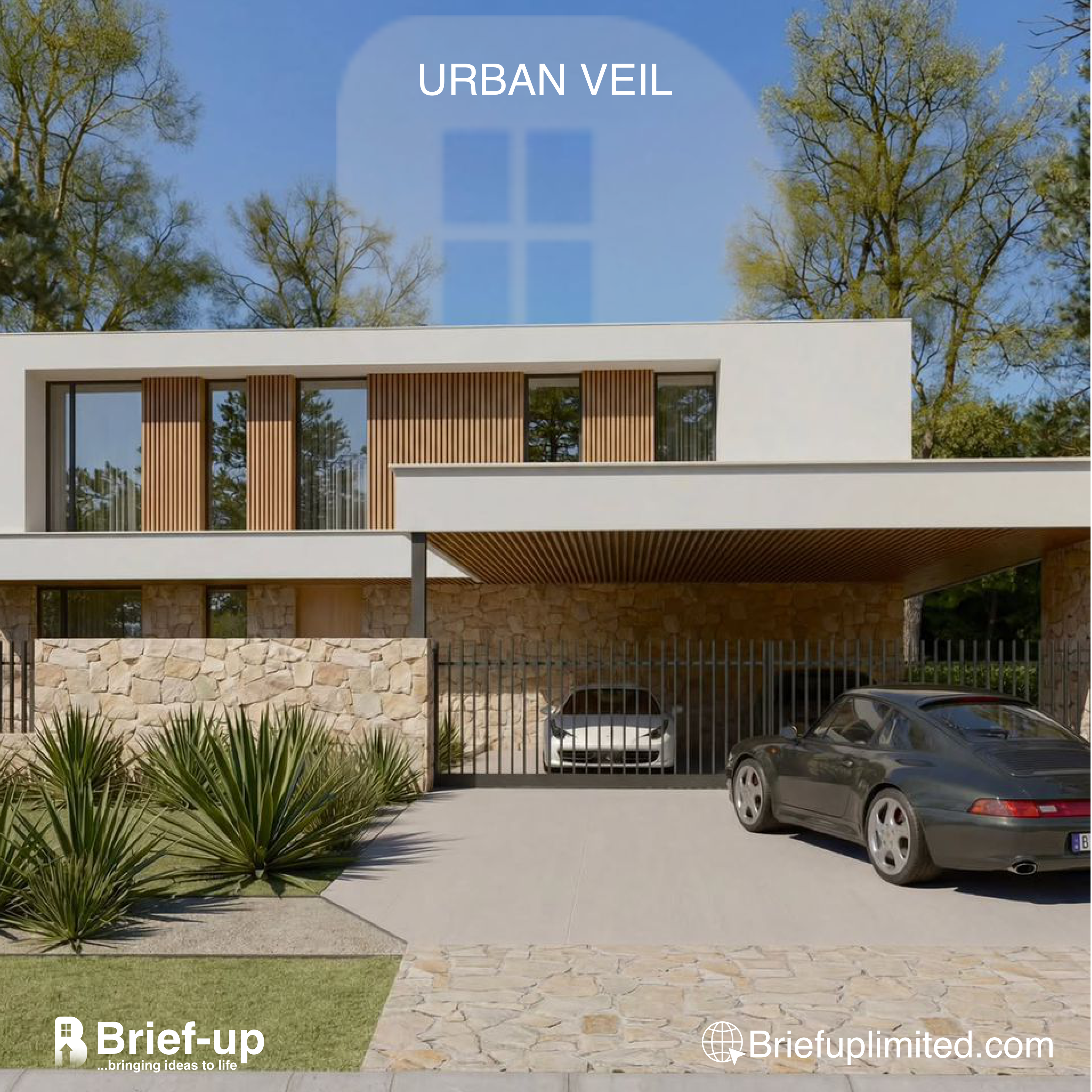 Architectural structure crafted by Brief-Up
